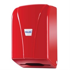 Palex 3438-B C Katlama Tuvalet Kağıt Dispenseri Kırmızı